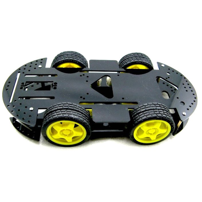4WD Podvozek pro Inteligentní Auto Arduino Robot - robotstore.cz