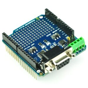 RS232 RS485 Shield Převod UART na RS232 / RS485 Arduino Štít