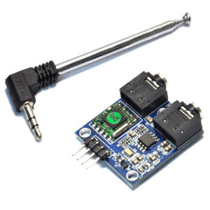 TEA5767 I2C Stereo FM 76-108MHz Přijímač Anténa Arduino Modul